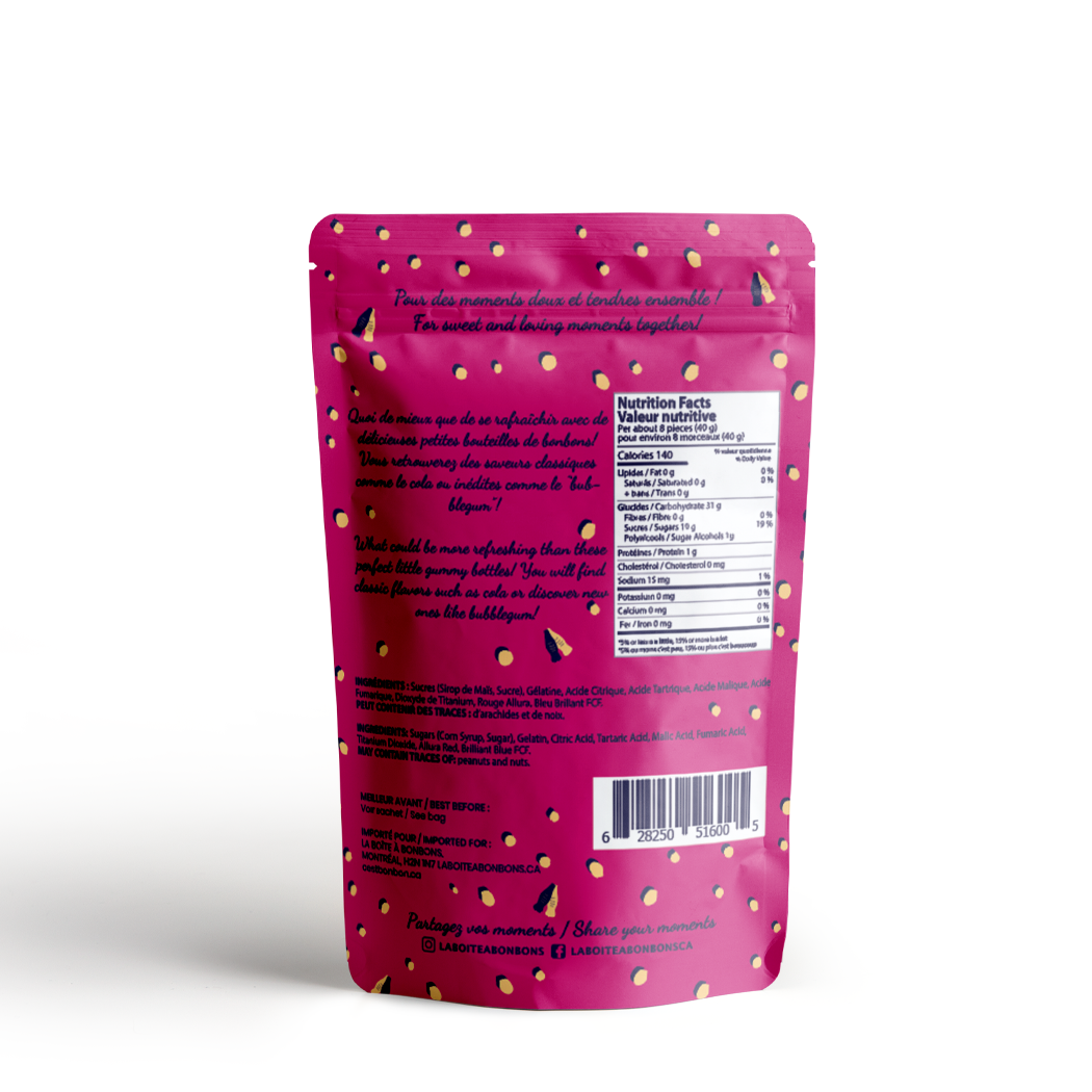Bouteilles Soda Surettes